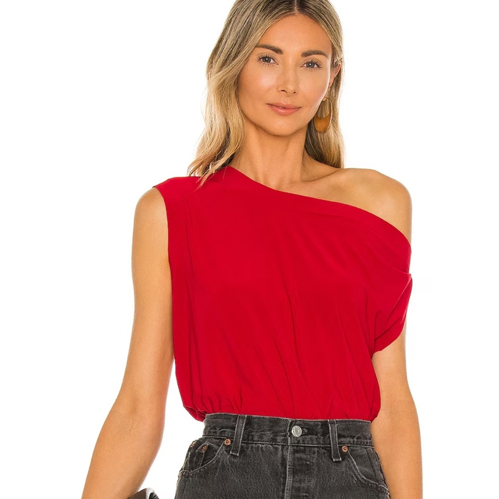 Norma Kamali Drop Shoulder Top